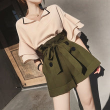 Load image into Gallery viewer, New Fashion Summer Plus Size Women's Sets Womens Suit Women Outfit Two Piece Set Top And Pants Tracksuit Women 2 Piece Set Women