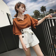 Load image into Gallery viewer, New Fashion Summer Plus Size Women's Sets Womens Suit Women Outfit Two Piece Set Top And Pants Tracksuit Women 2 Piece Set Women